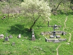 Кладбище на территории Успенского монастыря