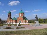  Село Монастырщина, где по преданию хоронили павших русских воинов 