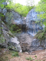 Весенний водопад в ущ.Йохаган-су