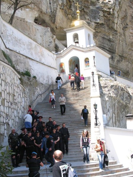 большая монастырская лестница, 2007 г.