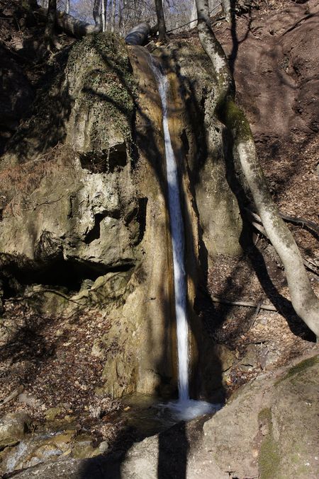 водопад Копьё, 8 марта 2015 г.