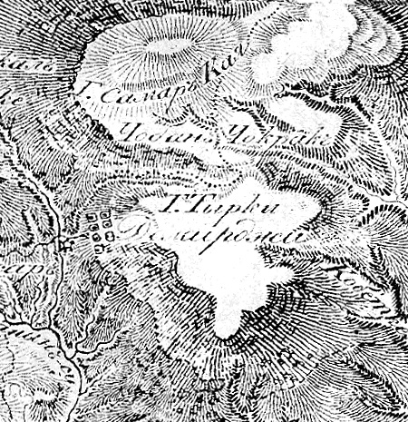 фрагмент карты для Сборника Кёппена
