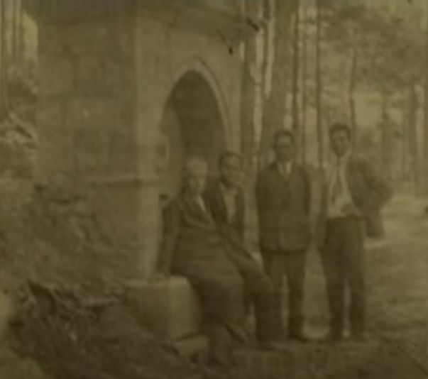 Отдыхающие из санатория Долоссы. Фото 1920-30 годов. Соцсеть Однокласники.