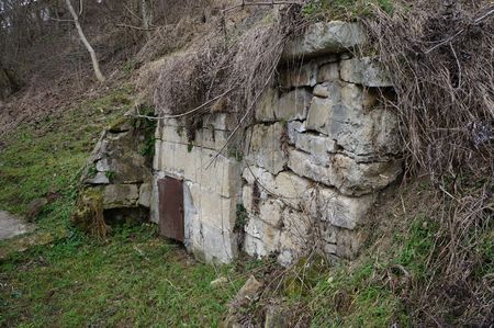  подпорная стена и на месте Курова фонтана, 3 марта 2023 г.