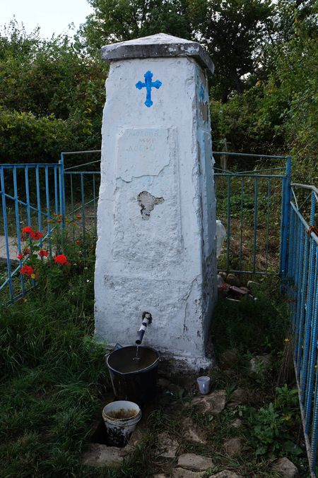 фонтан родника Св. Георгия 6 сентября 2023 г.