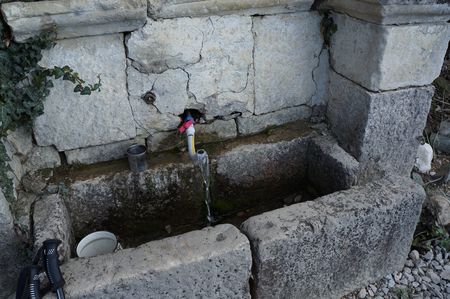 фонтан Али Бея Булгакова с восстановленной подачей воды; 19 апреля 2025 г.