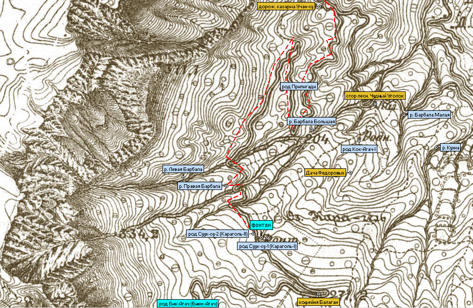 сравниваем карты 1890 и 1975 годов